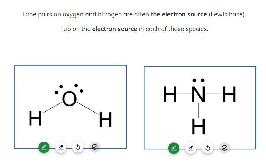 Solved Lone pairs on oxygen and nitrogen are often the | Chegg.com