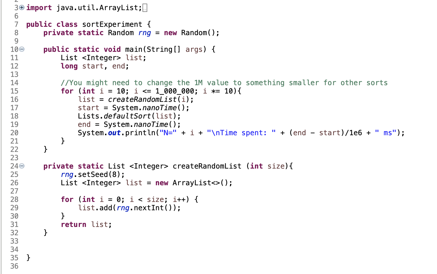 Solved PLEASE CODE IN JAVA! Complete the implementation | Chegg.com