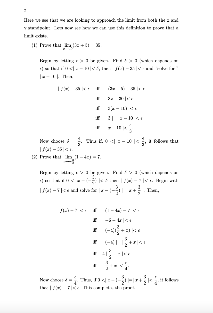 Solved Calculus connections project-5 The Epsilon-Delta | Chegg.com