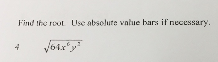 solved-find-the-root-use-absolute-value-bars-if-necessary-chegg