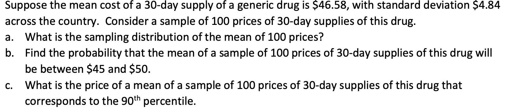 solved-suppose-the-mean-cost-of-a-30-day-supply-of-a-generic-chegg