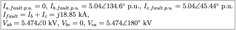 Solved Solve the problem below for a double line to ground | Chegg.com