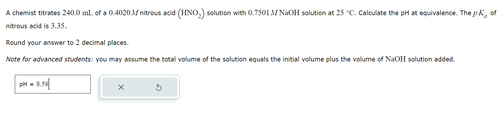 solved-a-chemist-titrates-240-0-ml-of-a-0-4020m-nitrous-acid-chegg