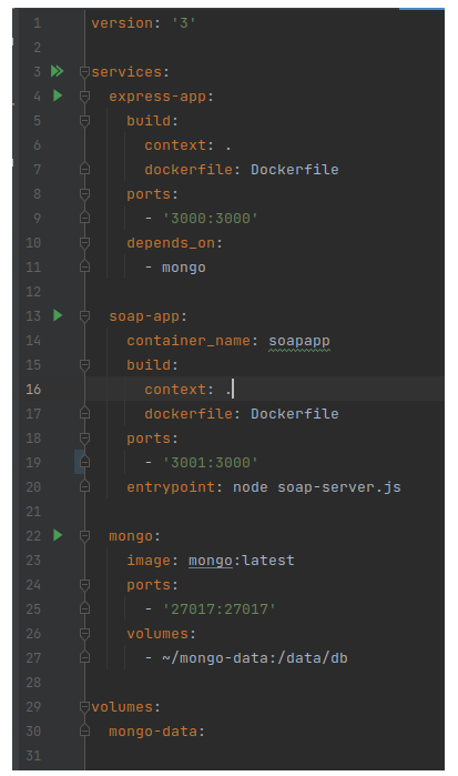 Solved Given the docker-compose.yml file, answer:11. How | Chegg.com