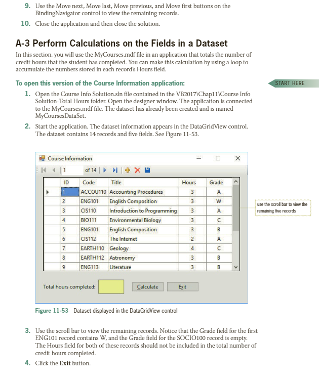 Complete “Apply the concepts Lesson”: A-1, A-2, A-3. | Chegg.com