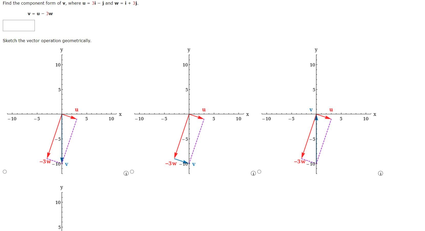 Solved Find the vector v with the given magnitude and the | Chegg.com