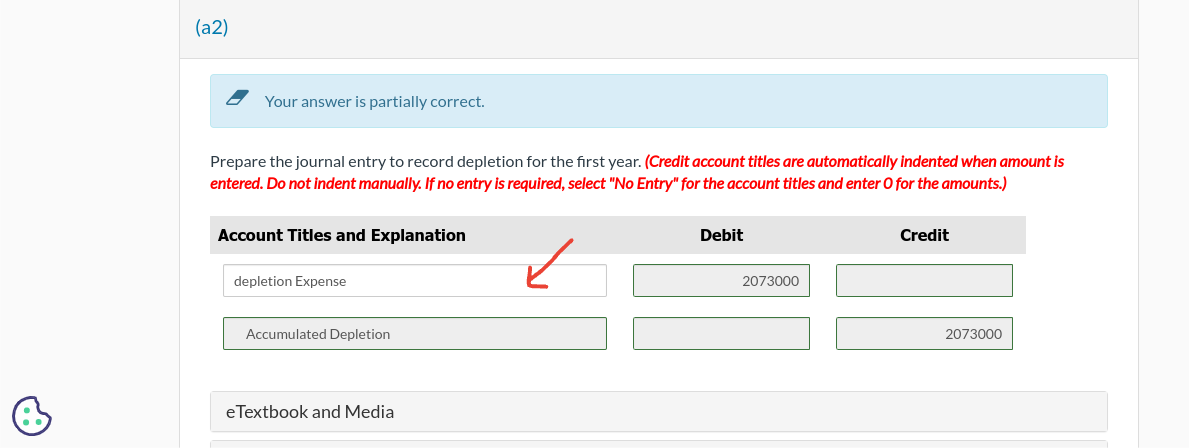Solved θ Your answer is partially correct. Prepare the | Chegg.com