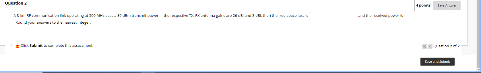 Solved Question 2 4 points Save Answer and the received | Chegg.com