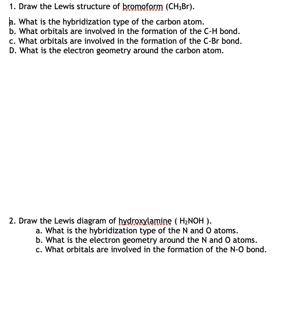 lewis structure for ch3br