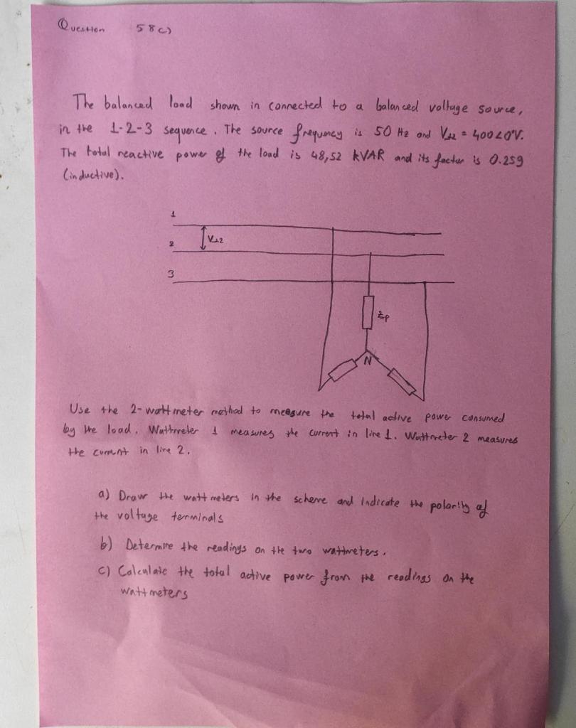 solved-the-balanced-load-shown-in-connected-to-a-balanced-chegg