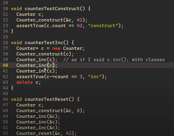 Solved Lab 7: Pointers & Fake Classes CSCI 40 Objectives: • | Chegg.com