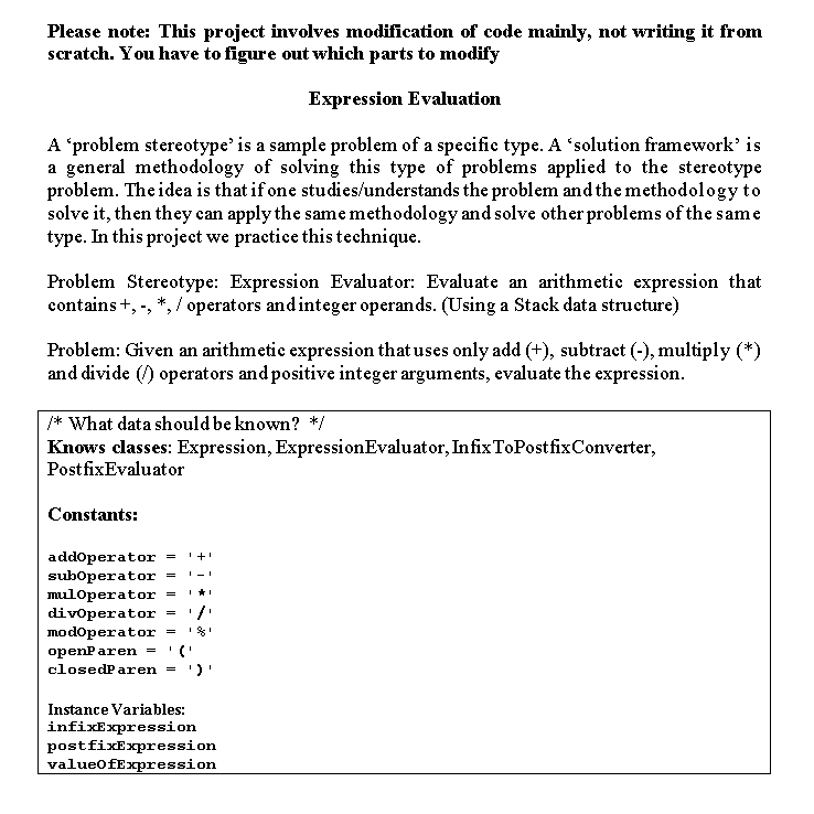 Solved Please note: This project involves modification of | Chegg.com
