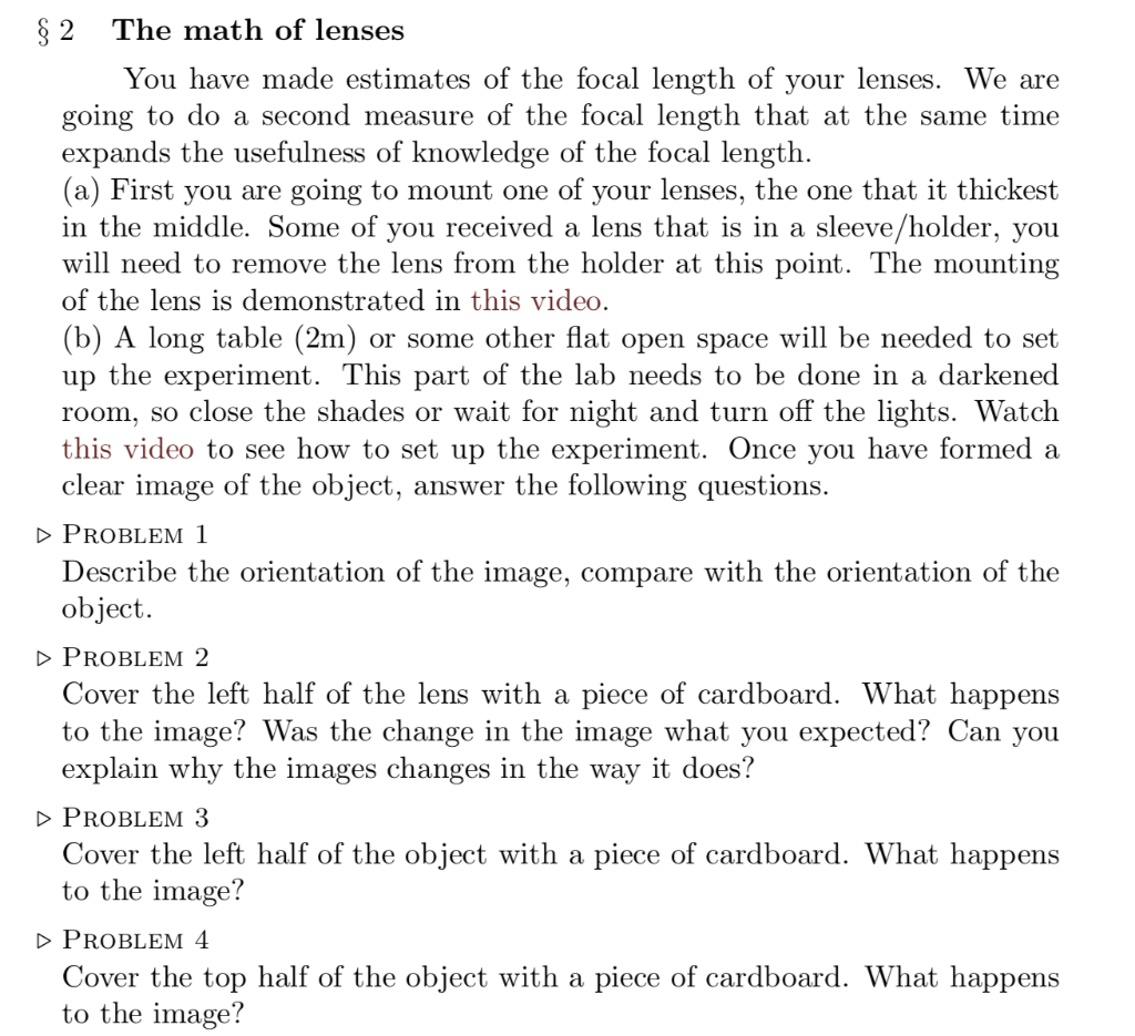Solved I need some help with this physics experiment! Im | Chegg.com