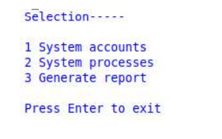Solved python menu must have the following Menu works | Chegg.com