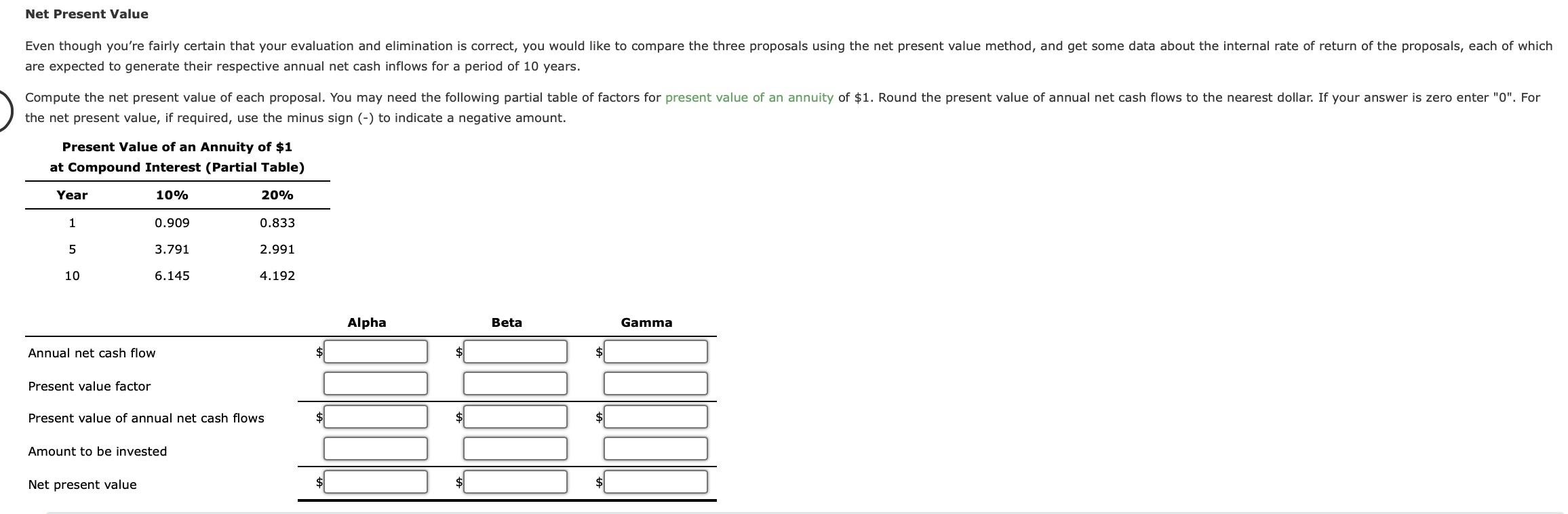 Solved Mastery Problem: Capital Investment Analysis | Chegg.com