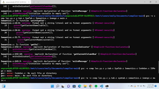 Solved in c how can i get rid of these errors??? i know i | Chegg.com ...