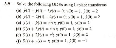 Solved Please solve 3.9 - a using matlab and show the code | Chegg.com