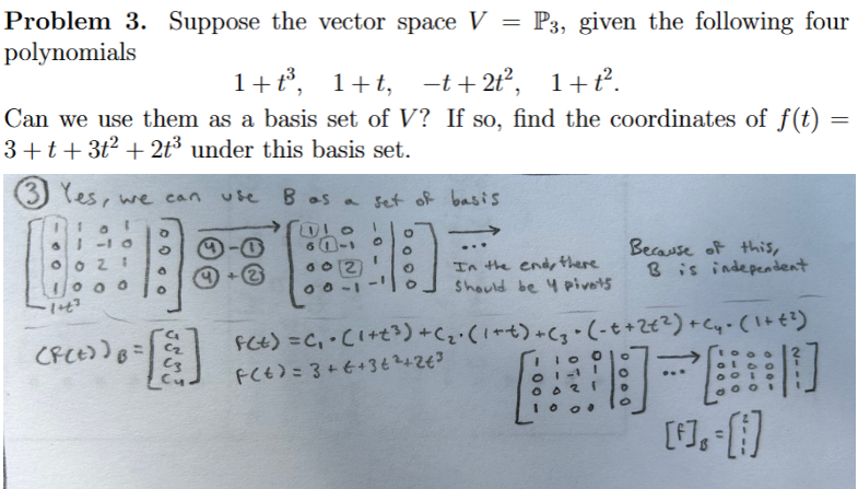 Solved Using my work given, can you please explain how the | Chegg.com
