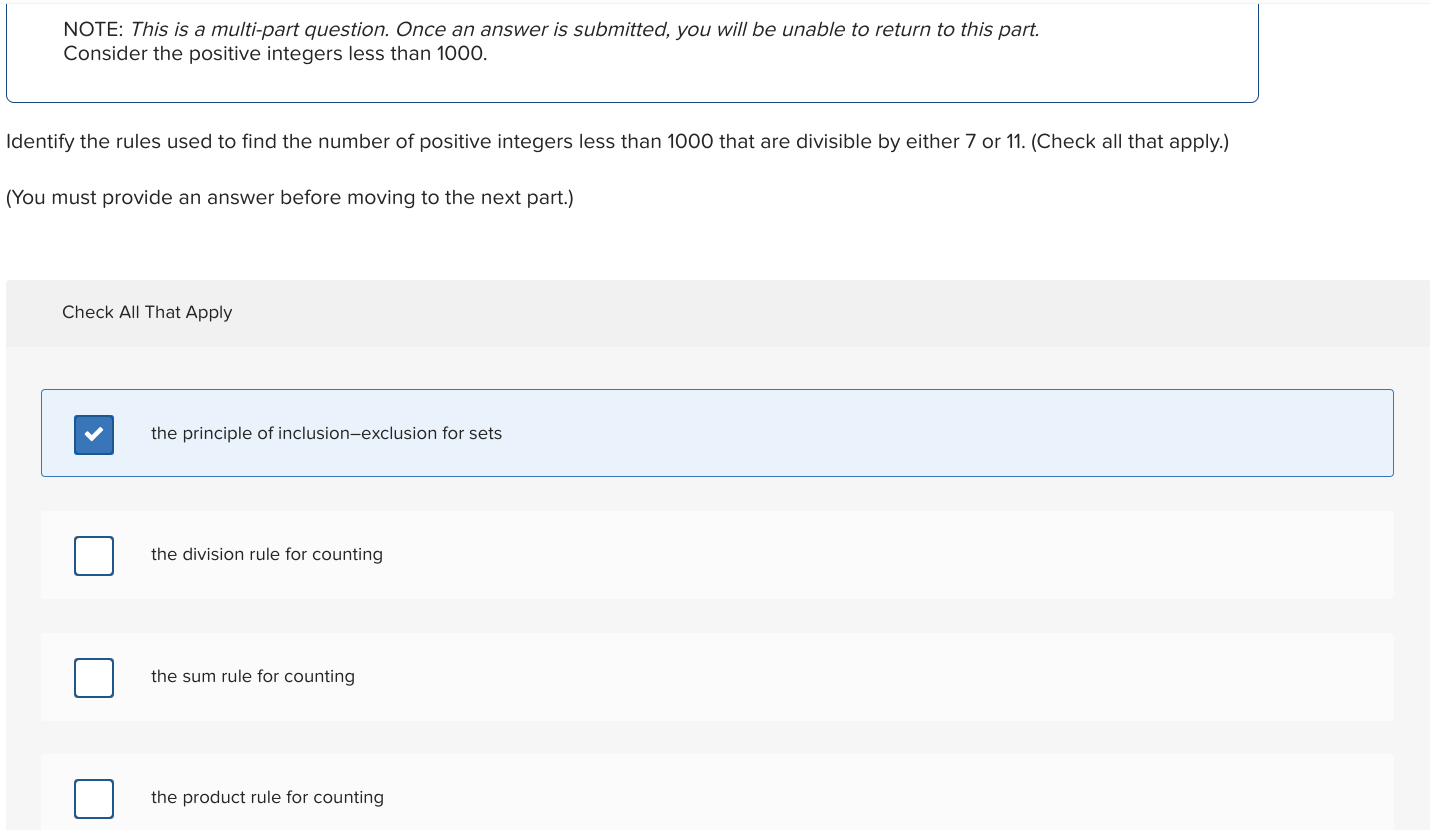 Solved NOTE: This Is A Multi-part Question. Once An Answer | Chegg.com