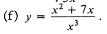 Solved 1. Find the derived functions of the following | Chegg.com