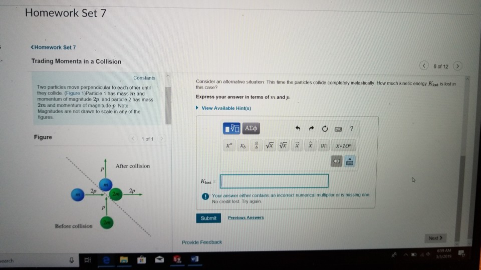Solved Homework Set 7 Provide Feedback 59 AM 5/20191 剆臼 覗«I | Chegg.com