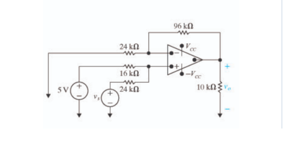 Solved The op amp in the circuit in (Figure 1) is | Chegg.com