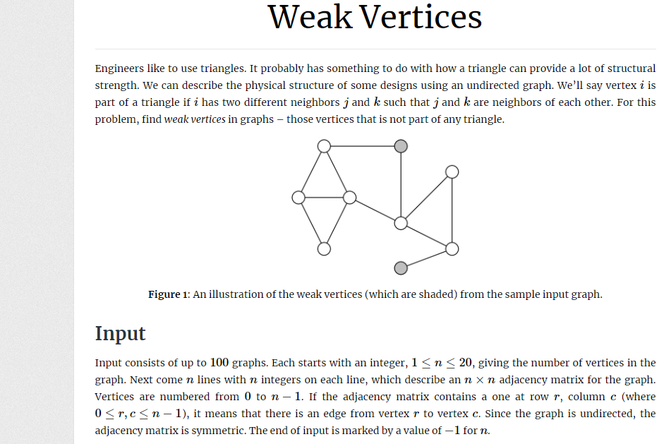 Solved Weak Vertices Engineers like to use triangles. It | Chegg.com