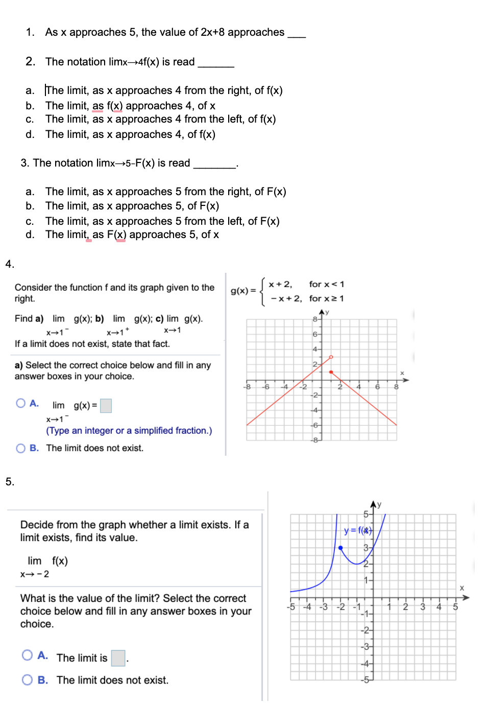 solved-1-as-x-approaches-5-the-value-of-2x-8-approaches-2-chegg