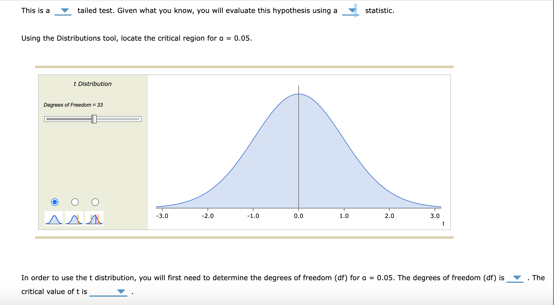 Solved 7. A one-tailed hypothesis test with the t statistic | Chegg.com