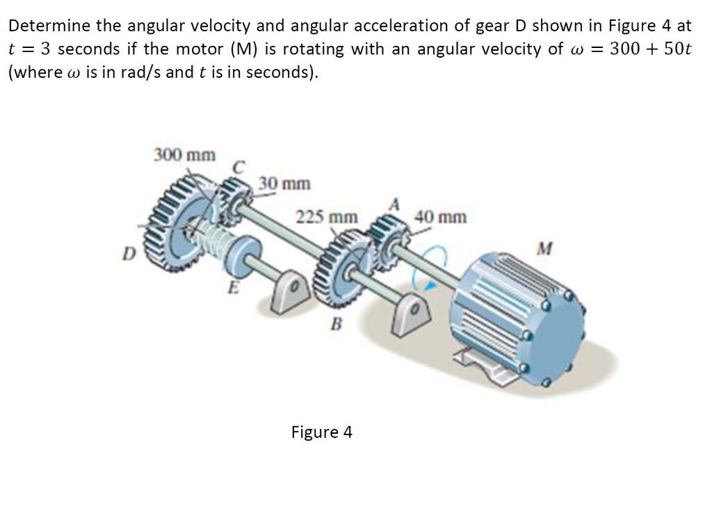 Solved Determine the angular velocity and angular | Chegg.com