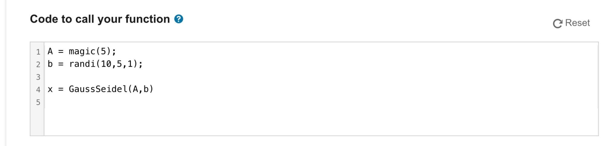 Solved In this problem, you must write the matrix solution | Chegg.com