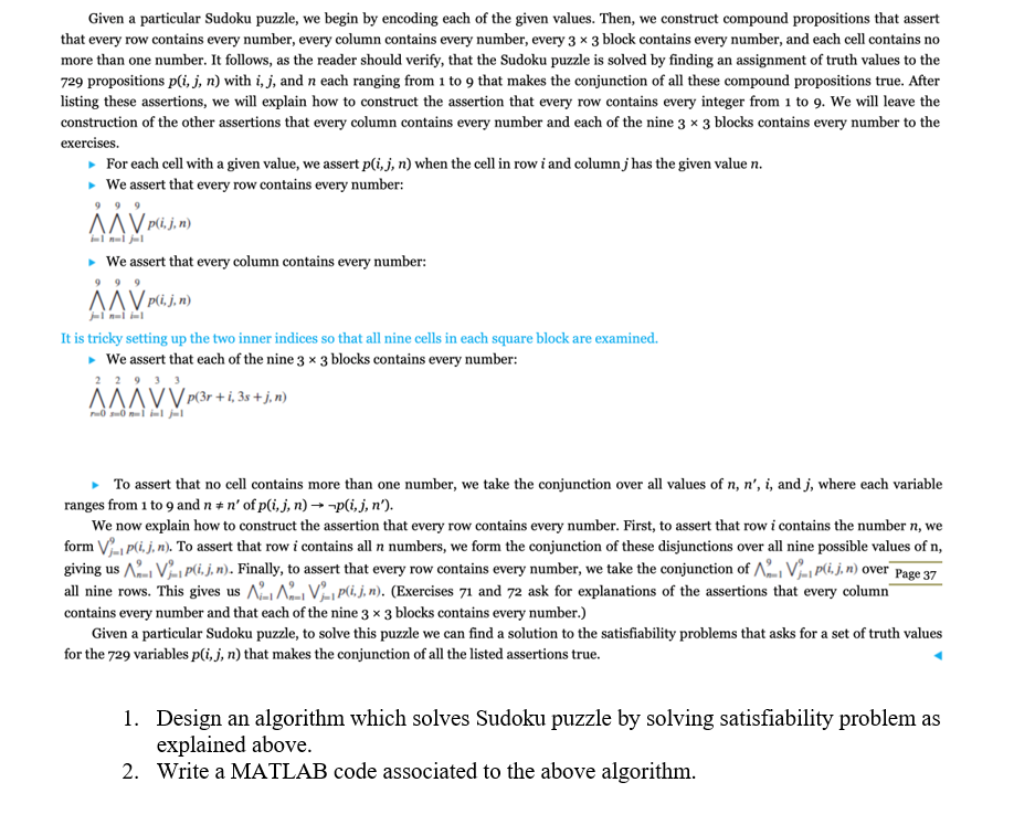 Figure 1 from A Block World Problem Based Sudoku Solver