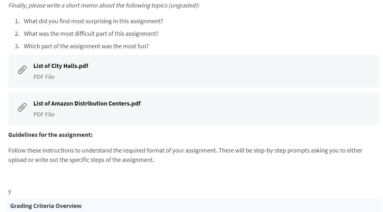 Solved The goal of this assignment is to demonstrate that | Chegg.com