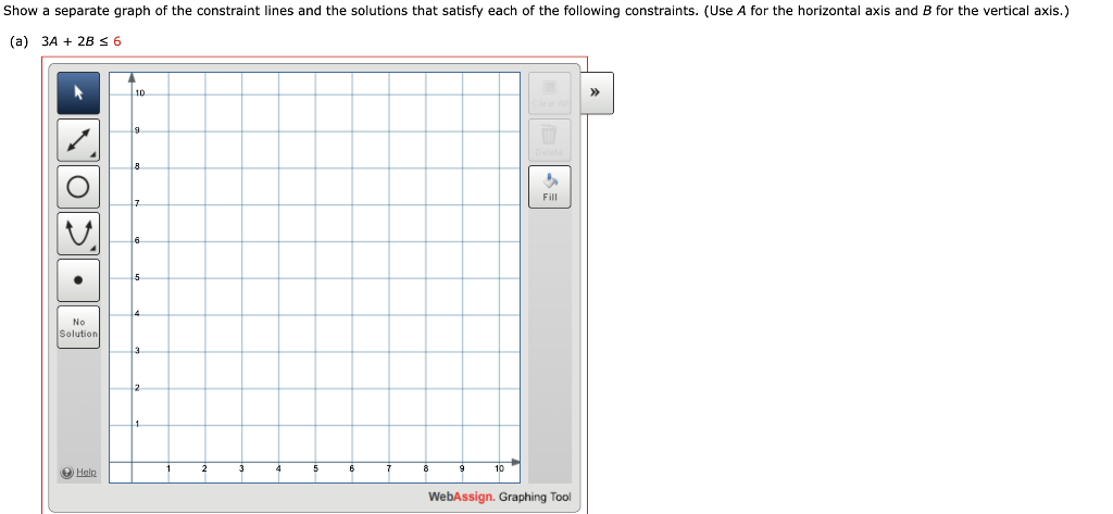 Solved 3A+2B≤6 | Chegg.com