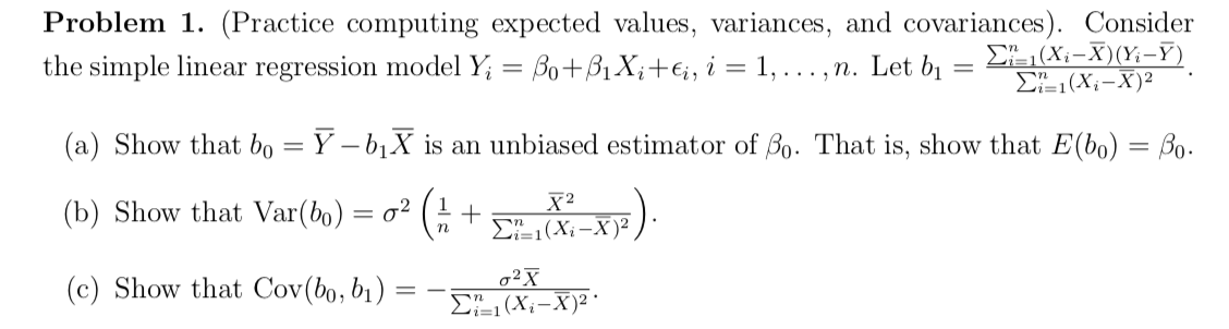 Solved Problem 1. (Practice computing expected values, | Chegg.com
