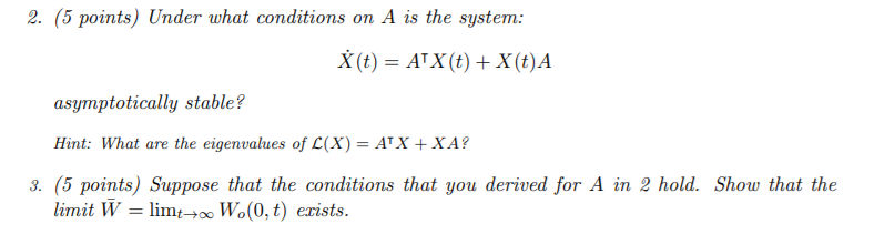 Problem 4 Observability Controllability And Inter Chegg Com