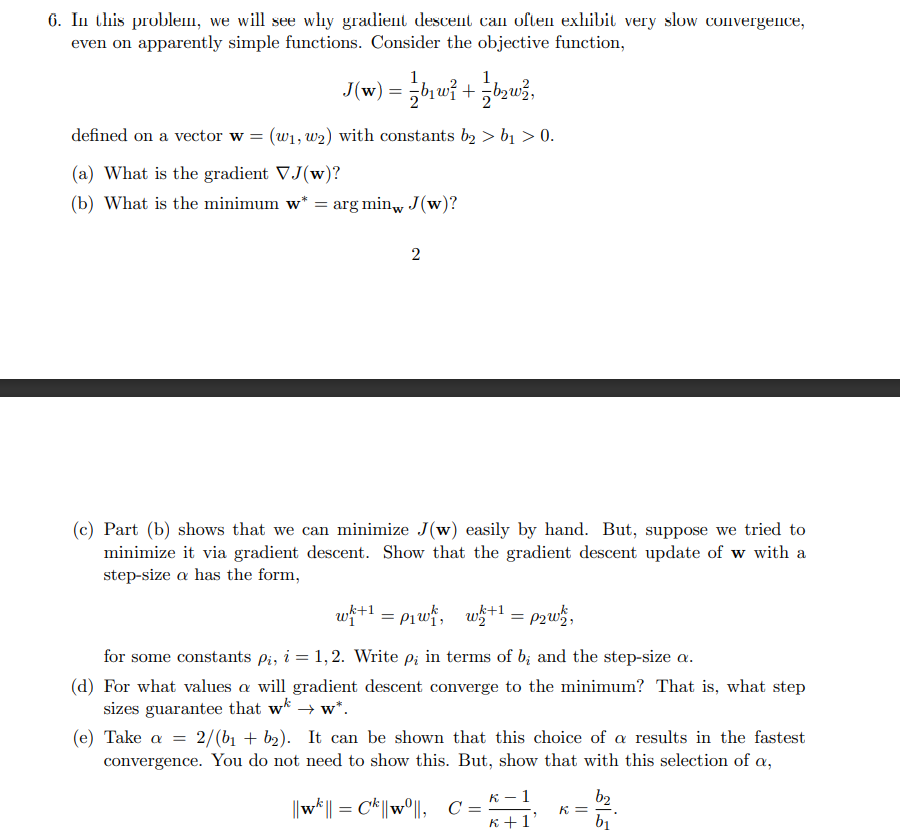 Solved 1. Simple gradient calculation. Consider a function, | Chegg.com