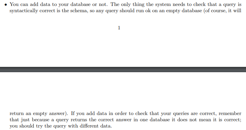 Solved Write the following questions as queries in SQL using | Chegg.com