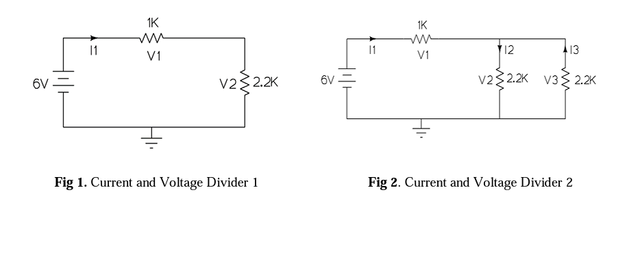Solved Fig.3 Current and Voltage Divider 3Calculate currents | Chegg.com