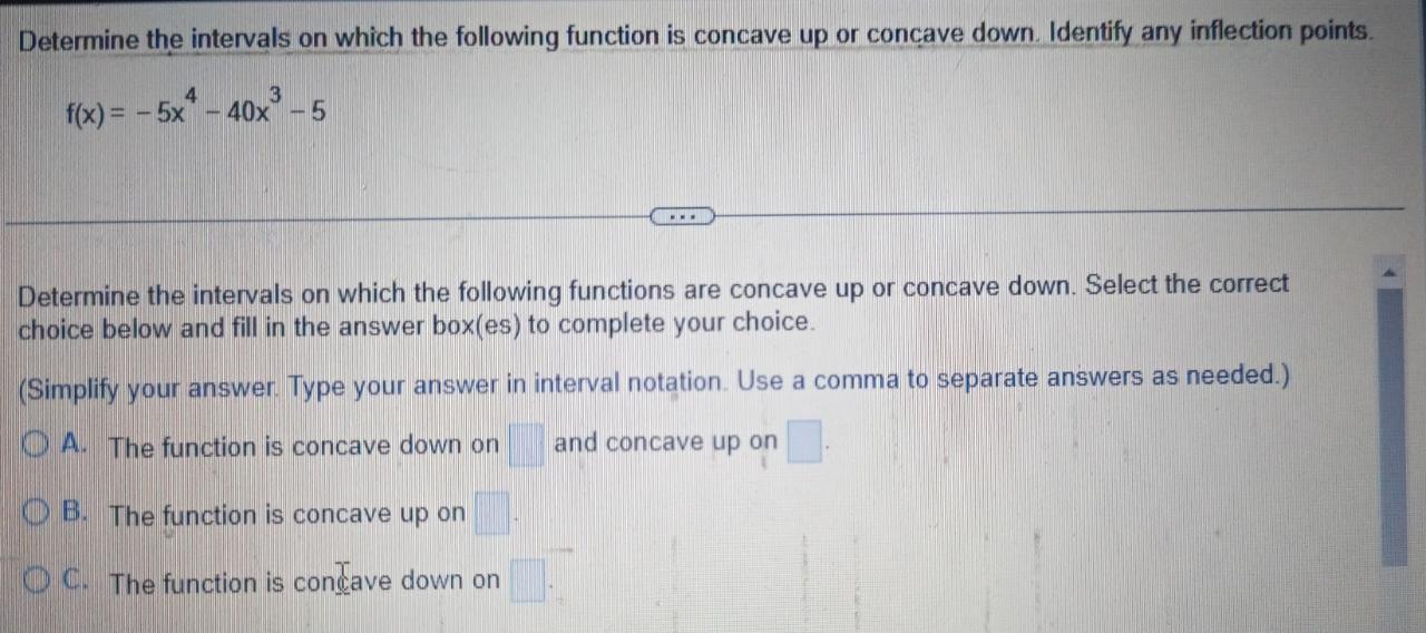 Solved Determine the intervals on which the following | Chegg.com