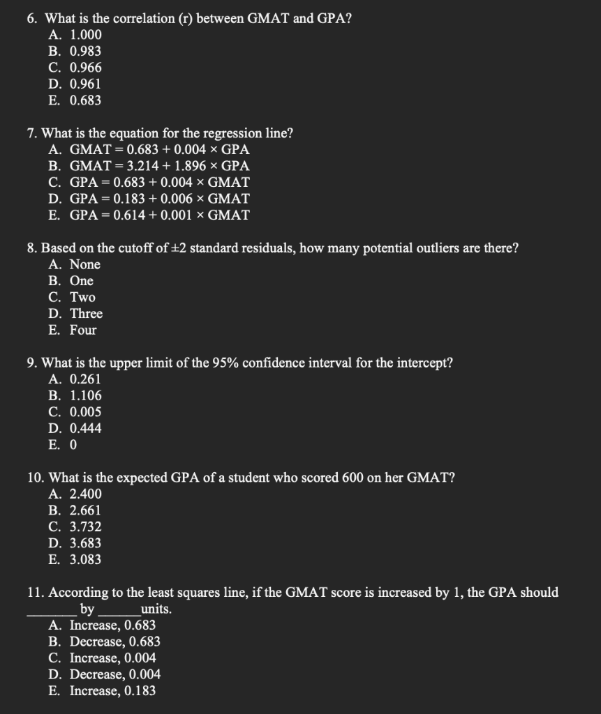 Solved Please use the information provided below to answer