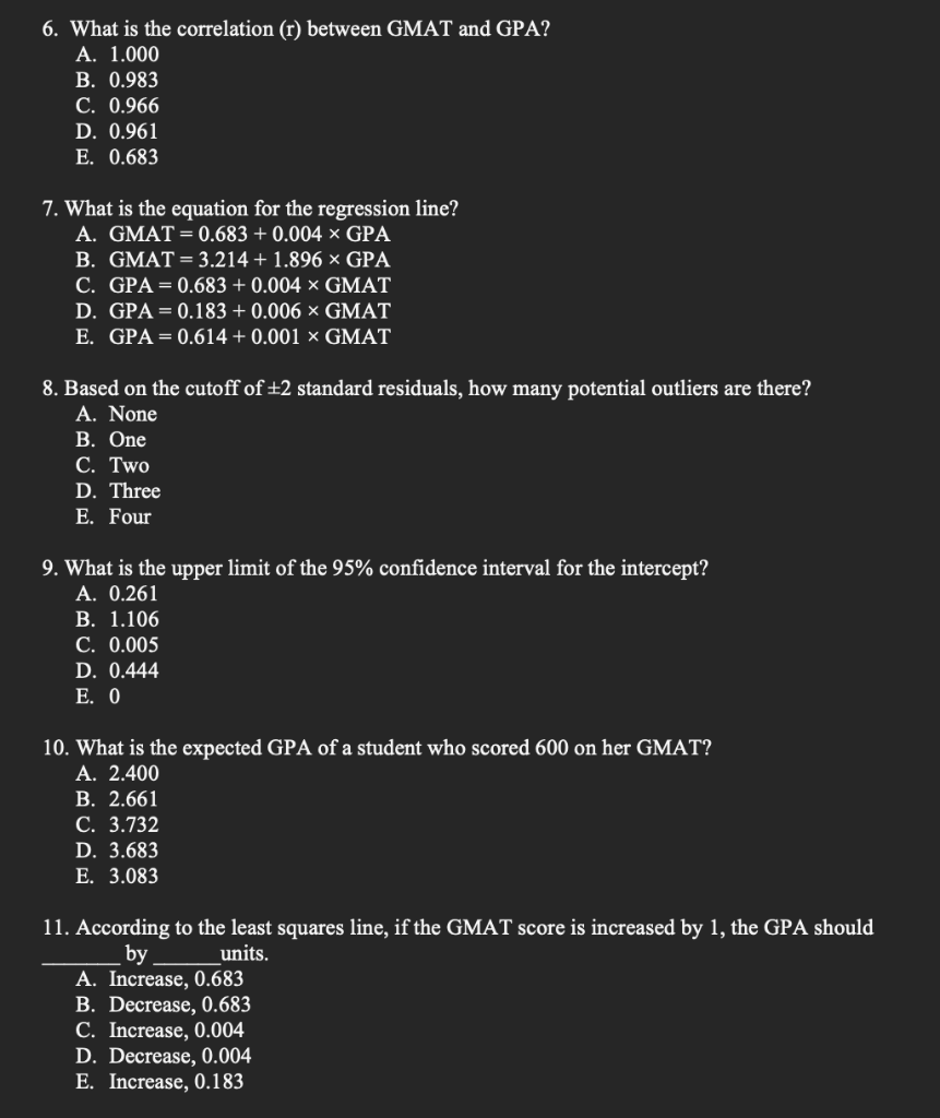 Solved Scenario 2: GMAT Scores: On the Rise?.. A dean of a