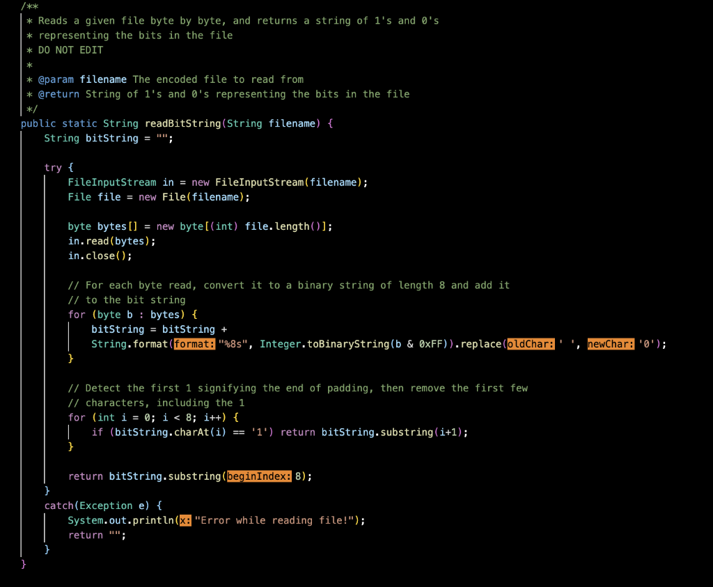 Solved Hello, Can please help me write the "encode" and | Chegg.com
