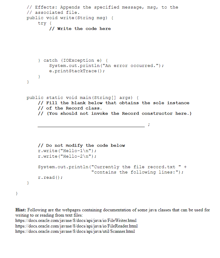 Solved Objectives Apply and implement design patterns. | Chegg.com
