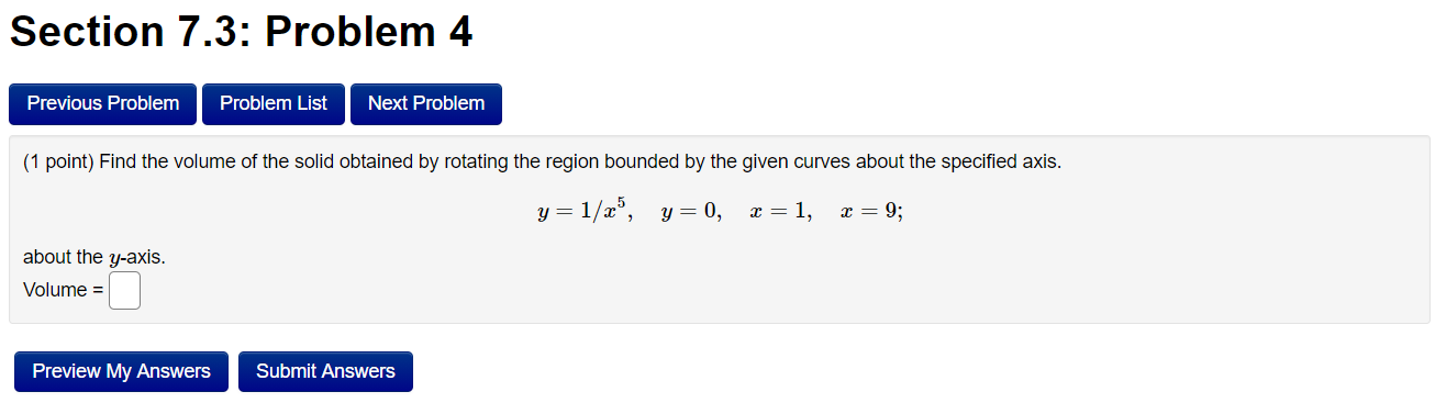Solved Section 7.3: Problem 4 Previous Problem Problem List | Chegg.com