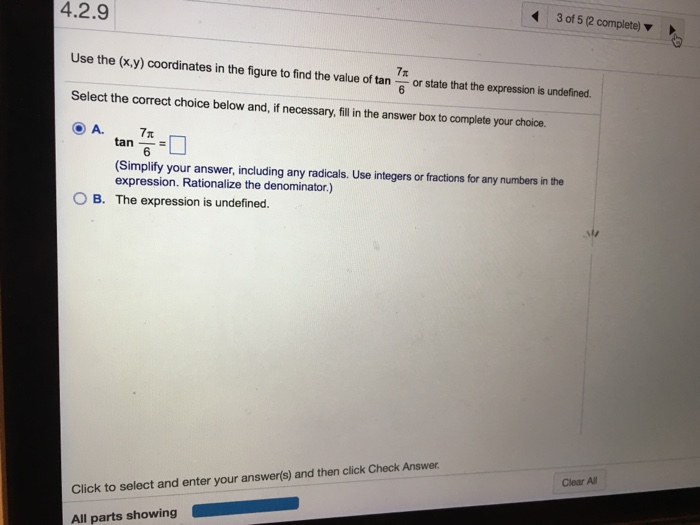 Solved Use the (x, y) coordinates in the figure to find the | Chegg.com