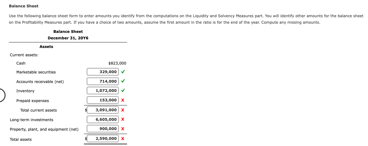 Solved Mastery Problem: Financial Statement Analysis | Chegg.com