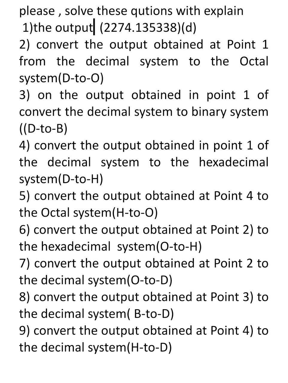 Solved please , solve these qutions with explain 1)the | Chegg.com