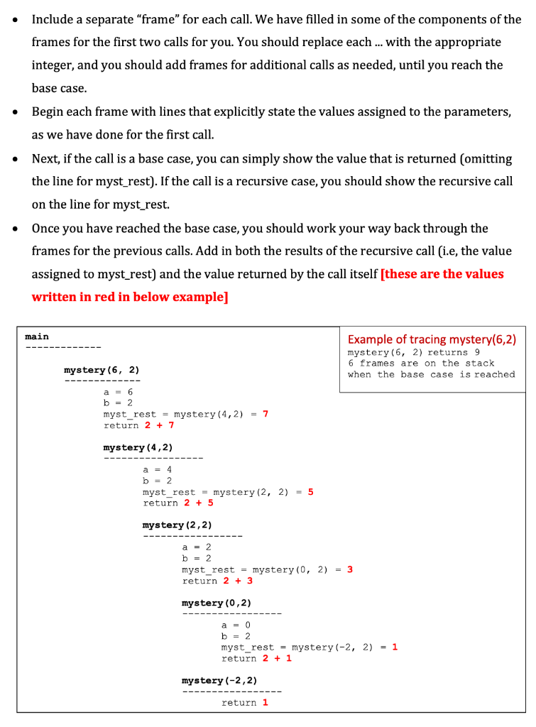 Solved Consider The Following Recursive Method: Public | Chegg.com