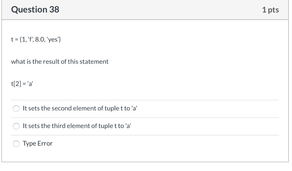 Solved Question 3 1 pts select all statement(s) that are | Chegg.com
